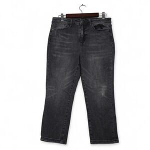 Judy Blue Skinny Capri Jeans 11/30 Charcoal Grey High Rise Stretch JB88238 Denim